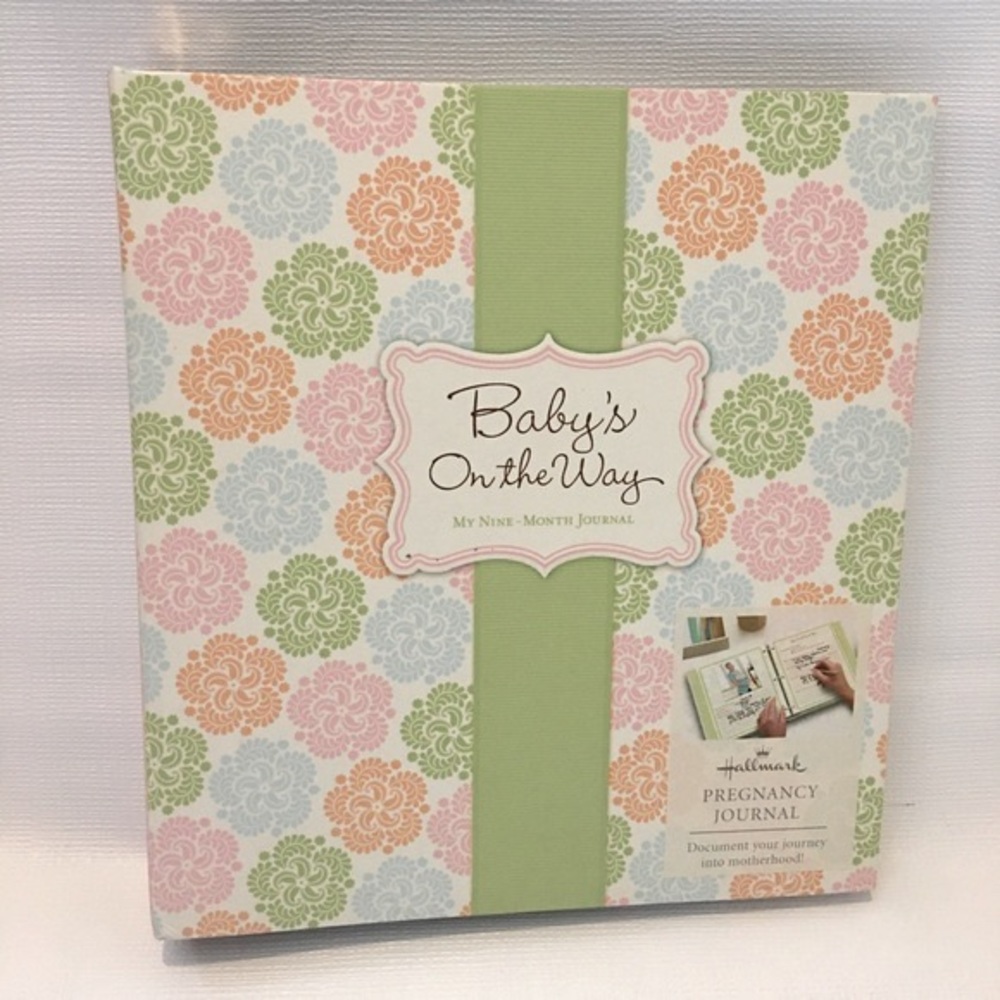 Hallmark Baby Nine Month Journal Diary NWOT